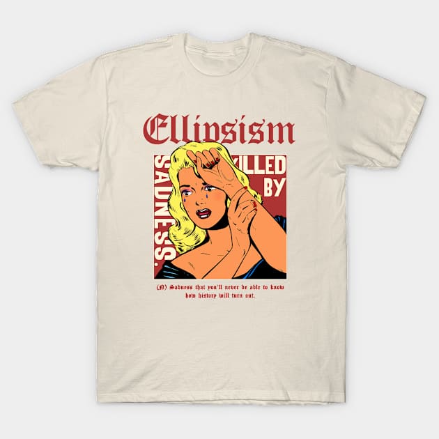 Old English "Ellipsism" T-Shirt by A -not so store- Store